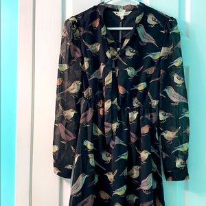 NEW midi long sleeve dress size XS